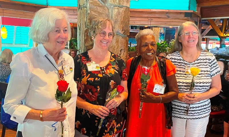 Lisa S, Holly M,  Joann G, and  Patty T  